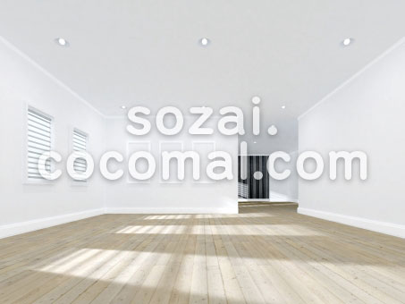 インテリア(何もないリビングルーム01)