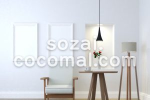 インテリア(リビングの隅の空間3)