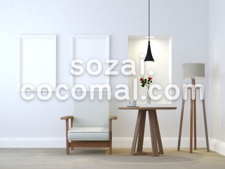 インテリア(リビングの隅の空間3)